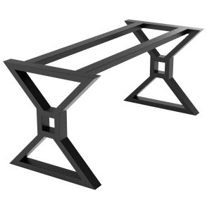Tischbeine aus robustem Stahl | Tischkufen metall Belaga Hole